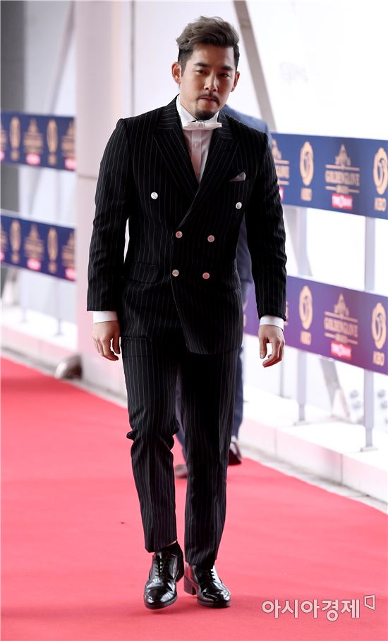 [포토]골든글러브 참석하는 한화 이용규