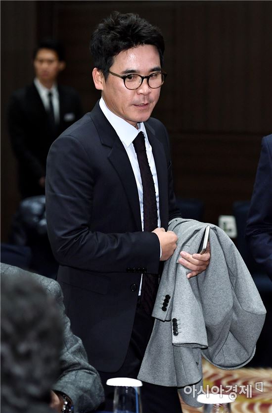 [포토]골든글러브 참석하는 장정석 감독