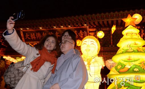 [포토]크리스마스 앞둔 조계사