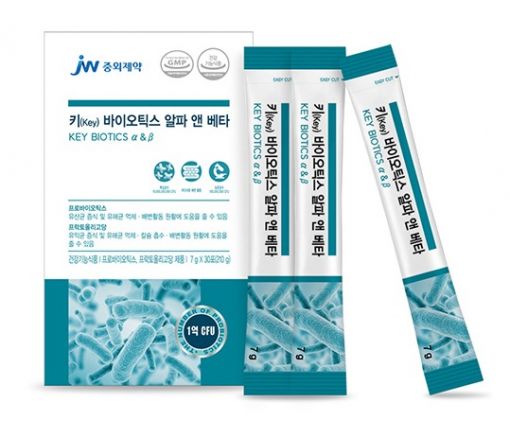 JW중외제약, 복합기능성 '키바이오틱스 알파앤베타' 출시