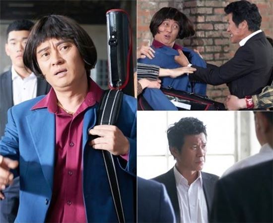 ‘마음의 소리’ 김병옥, 영화‘신세계’ 연변 거지 패러디…황홀한 변신?