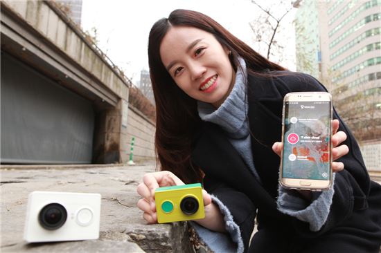 SKT, 샤오미 자회사 '샤오이'와 제휴…액션캠 전용 앱 연동