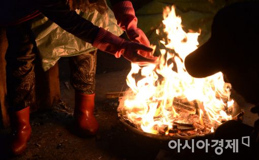 [포토]추위를 이겨내는 방법