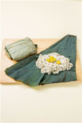 「오늘의 레시피」연잎밥