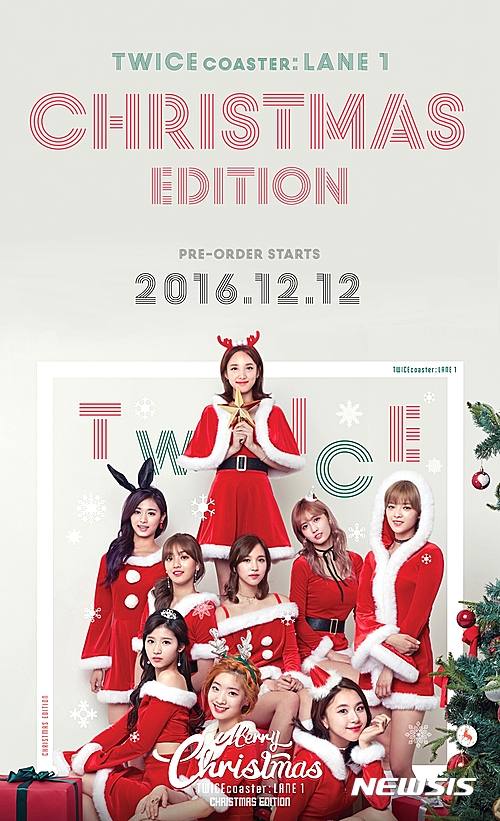 “X마스엔 트와이스가 대세지” 크리스마스 스페셜 에디션 11.5만장 선주문