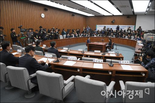 [포토]최순실 없는 최순실 청문회