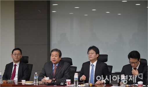 [포토]발언하는 김무성 전 대표