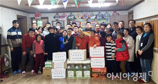 전남도 보건복지국, 나눔과 봉사로 한해 마무리