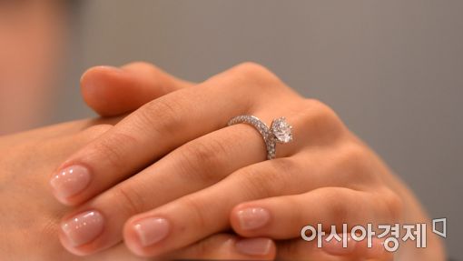 [포토]'국내 하나뿐인 다이아몬드 반지'