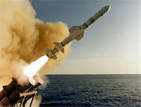AGM-84 하푼(Harpoon)미사일 모습(사진=위키리크스)