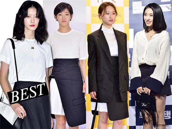 강소영, 박소담, 류혜영, 보라(왼쪽부터)