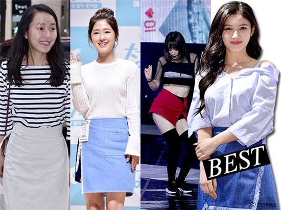 윤진서, 박혜수, 하니, 김유정(왼쪽부터)