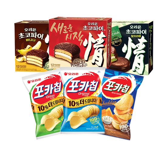 오리온, 2016년 네티즌 최고 인기 과자는 ‘포카칩’