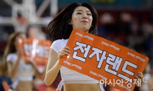 [포토]치어리더, '전자랜드 파이팅'