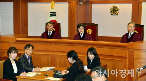 [포토]'박근혜 대통령 탄핵심판' 3차 준비절차기일