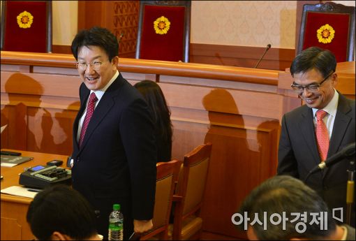 [포토]'박근혜 대통령 탄핵심판' 3차 준비절차기일