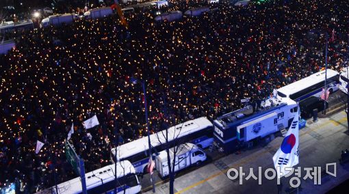 [포토]민주주의 새역사 '1000만 촛불' 달성 