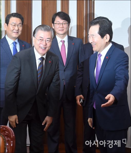 [포토]국회 찾은 문재인 전 대표