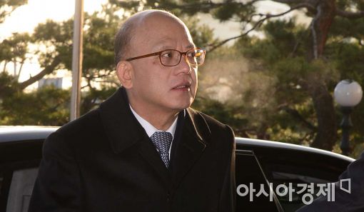 [포토]출근하는 박한철 헌법재판소장 