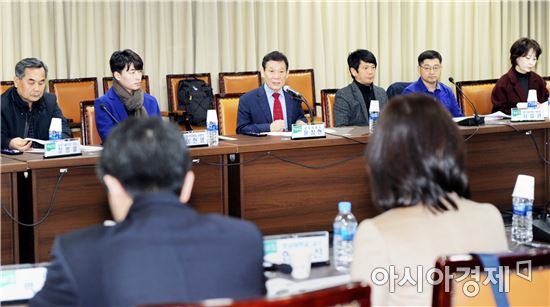 윤장현 광주시장, 청년정책위원회 회의 주재