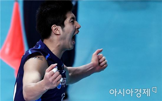 [포토]박상하, '블로킹 포효'