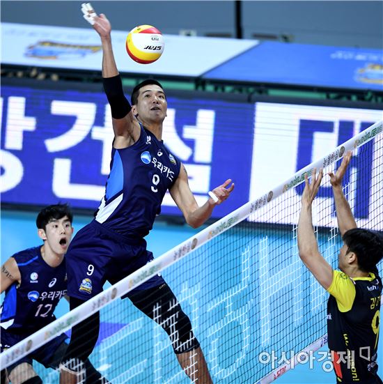 [포토]김은섭, '속공 몰랐지?'