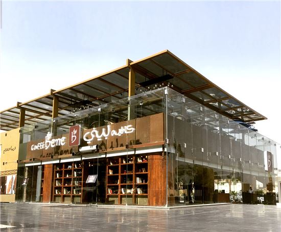 카페베네, 사우디아라비아에 8번째 매장 오픈…한 달 만에 매출 2억
