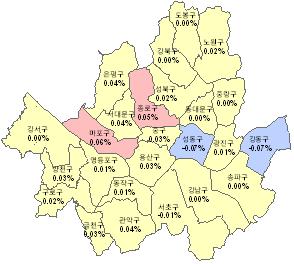 강남4구 전셋값 4주째 하락…새해 첫주 0.01%↓