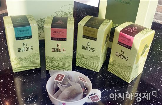 보성군, 4가지 맛의 블렌딩 티‘티 퍼레이드’출시