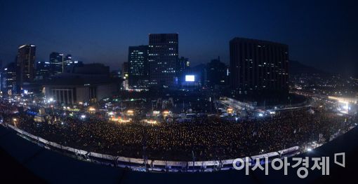 [포토]'11주째 촛불집회'