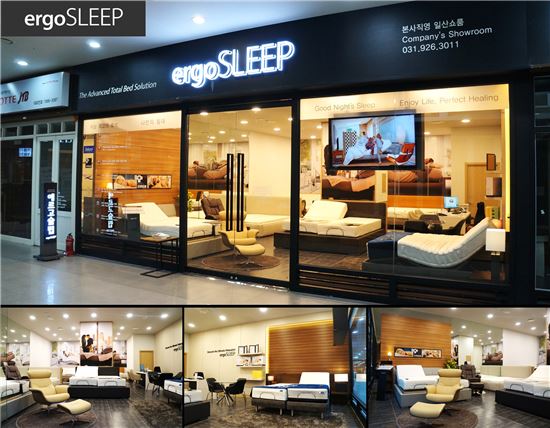 에르고슬립, 일산 레이킨스몰 입점