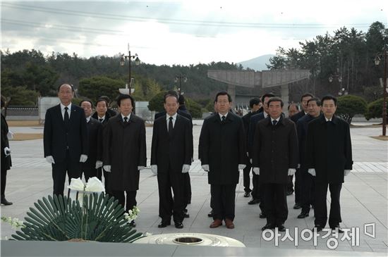 산림조합중앙회 5·18민주묘역 참배