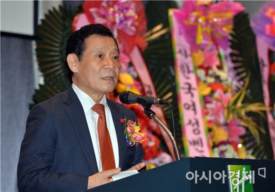 윤장현 광주시장, (사)광주·전남여성벤처협회 신년하례식 참석