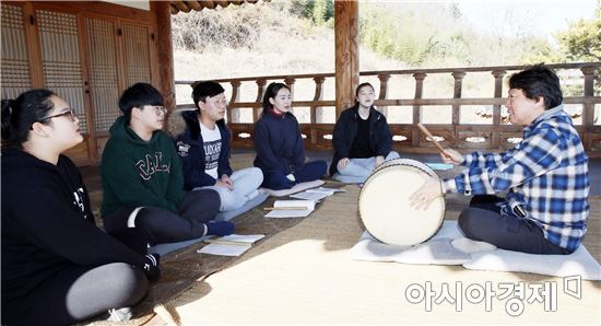 보성 판소리성지, 소리 공부하는 꿈나무들~