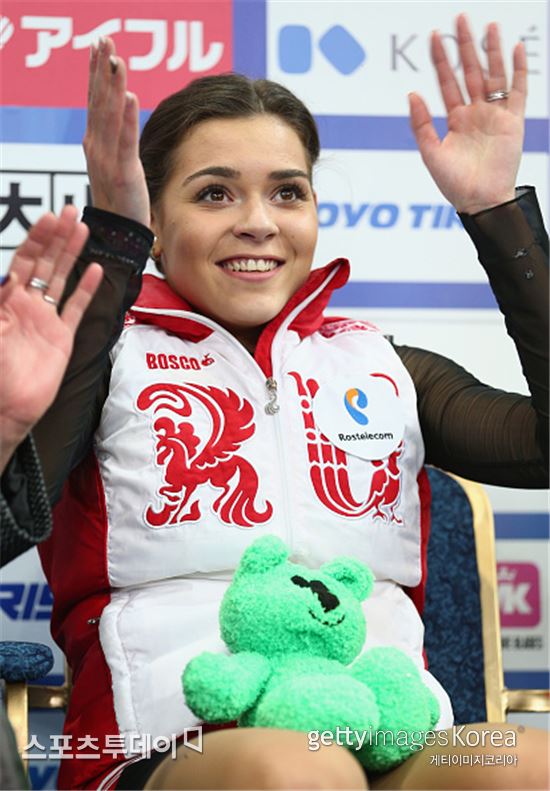 2014 소치동계올림픽 금메달리스트 아델리나 소트니코바(21)/사진=gettyimages 제공