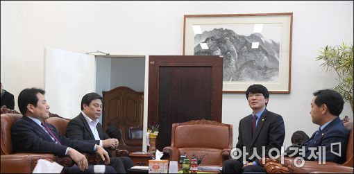 [포토]회동 갖는 4당 원내수석부대표