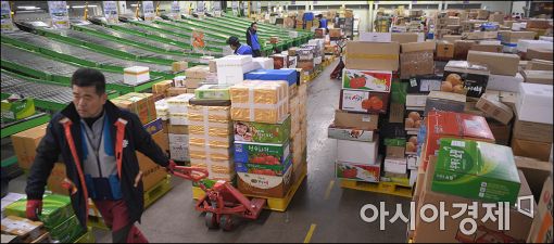 [포토]택배 물량 급증