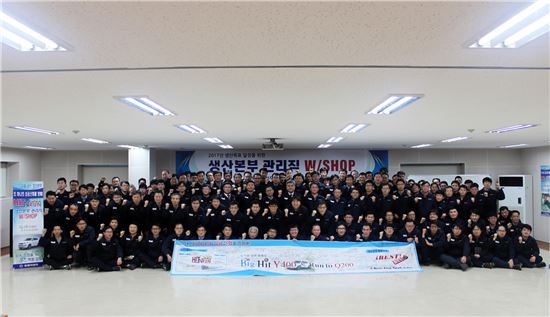 쌍용차, 2017년 생산본부 목표달성 결의대회 개최