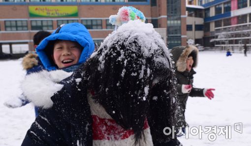 [포토]'즐거운 눈싸움'