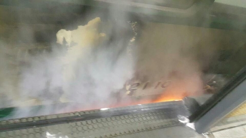 2호선 잠실새내역 진입하던 열차 화재…인명피해 없이 운행 재개
