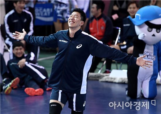 [포토]신영석, '내가 파워어택 우승자'