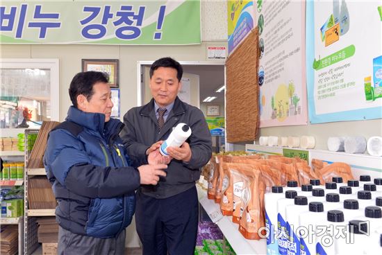 윤장현 광주시장, 시민생활 현장에서 설맞이