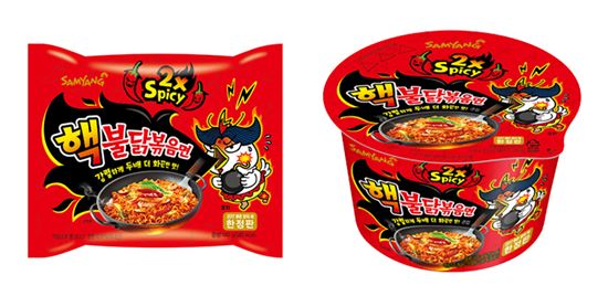 '불닭볶음면'보다 2배 매운 ‘핵불닭볶음면’ 출시