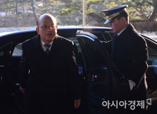 [포토]퇴임 앞둔 박한철 헌법재판소장