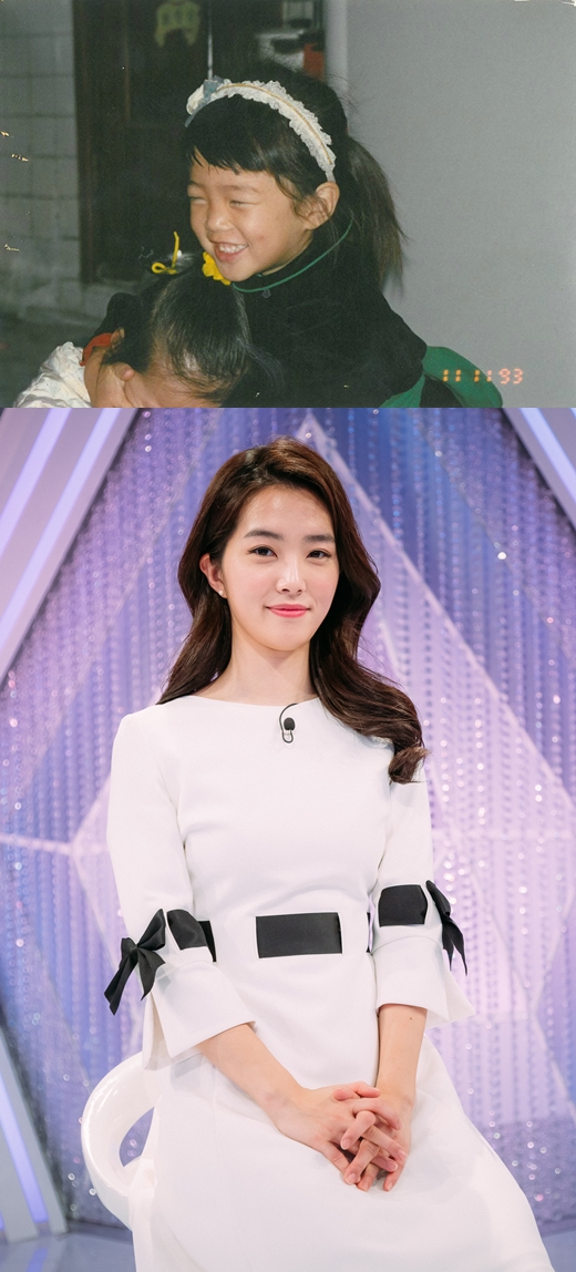 강지영 JTBC 아나운서, 어릴 때 사진 공개…모태미녀 입증