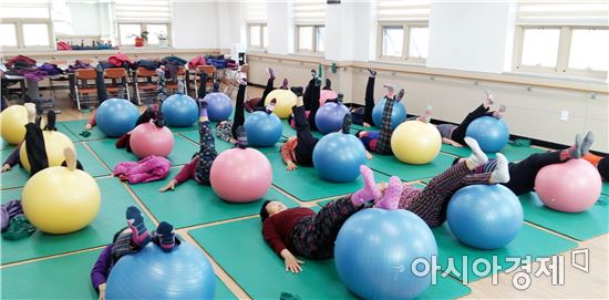 곡성군, “농업인재활 운동프로그램”인기