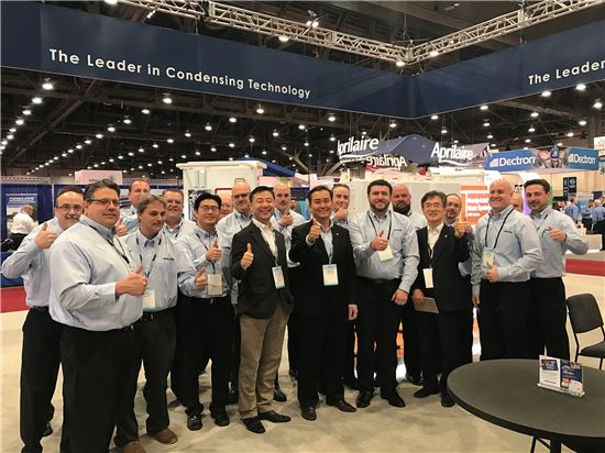 경동나비엔, '2017 북미 냉난방설비 박람회' 참가