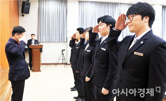 광주남부소방서, 생명지킴이 5명 ‘하트세이버’수여