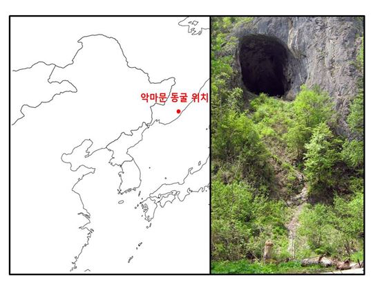 [과학을 읽다]韓 뿌리…8000년 전 '악마문 동굴인'