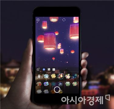 라인 셀피 앱 'B612' 3억 다운로드 돌파